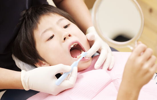 多賀歯科の小児歯科